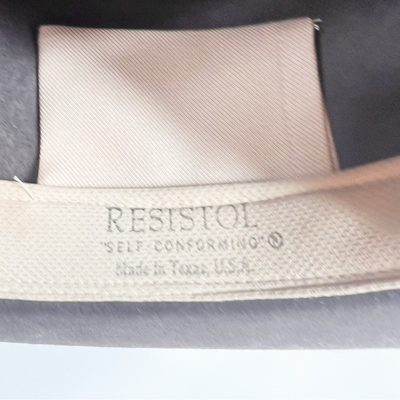 Resistol NRA Dark Brown Wool Felt Western Cowboy Hat Size Medium - Picture 7 of 10